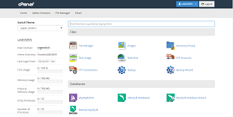 Testez Cpanel